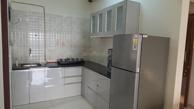Kitchen Image of 915 Sq.ft 2 BHK Apartment / Flat for rent in Paranjape Blue Ridge The Orion, Hinjawadi Pune for Rs. 39000