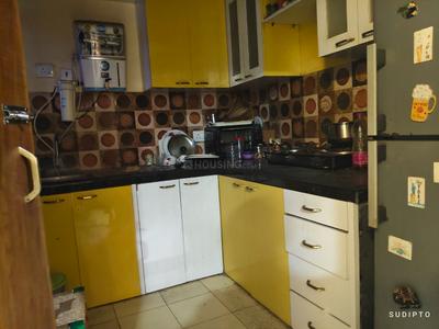 Kitchen Image of 1266 Sq.ft 3 BHK Apartment / Flat for sale in Shrachi Greenwood Nest, New Town Kolkata for Rs. 12500000