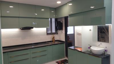 Kitchen Image of 1500 Sq.ft 3 BHK Apartment / Flat for rent in New Alkapuri Vadodara for Rs. 35000