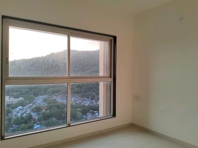 Bedroom Image of 691 Sq.ft 2 BHK Apartment / Flat for rent in Runwal Sanctuary, Mulund West Mumbai for Rs. 57000