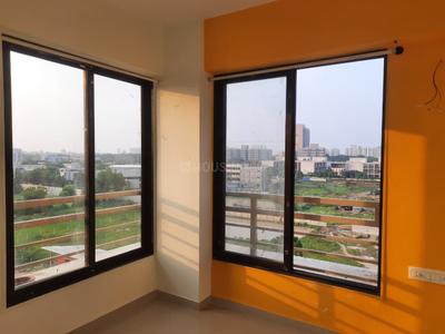 Bedroom Image of 1000 Sq.ft 2 BHK Apartment / Flat for rent in Aroma Tirupati Aakruti Greenz, Chharodi Ahmedabad for Rs. 22000
