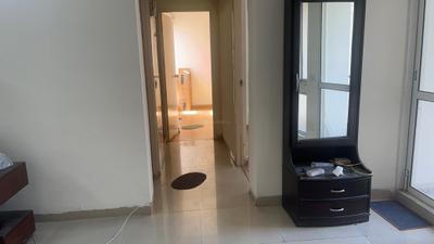 Living Room Image of 970 Sq.ft 2 BHK Apartment / Flat for rent in Jaypee Kosmos, Sector 134 Noida for Rs. 24000