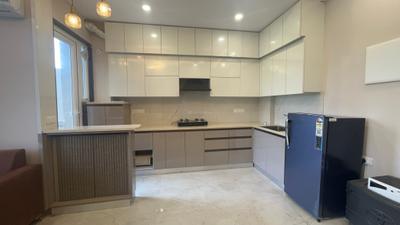 Kitchen Image of 1000 Sq.ft 1 BHK Builder Floor for rent in Sector 38 Gurgaon for Rs. 39000