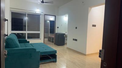 Living Room Image of 600 Sq.ft 1 BHK Apartment / Flat for rent in KUL VTP Cygnus Nation R1, Manjari Khurd Pune for Rs. 26500