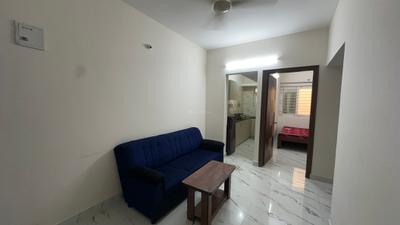 Living Room Image of 500 Sq.ft 1 BHK Apartment / Flat for rent in Bilekahalli Bengaluru for Rs. 20999