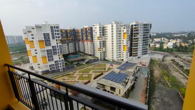 Balcony Image of 1728 Sq.ft 3 BHK Apartment / Flat for rent in Casagrand ECR 14, Kanathur Reddikuppam Chennai for Rs. 40000