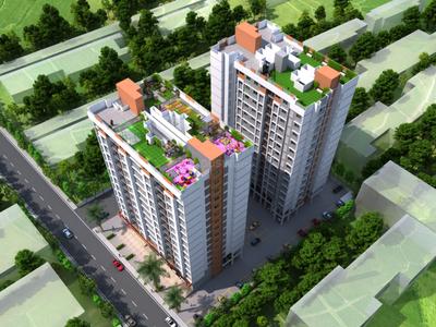 Image of 959 Sq.ft 2 BHK Apartment / Flat for sale in Aksha Vrundavan Building A B And C, Chikhali, Pune for Rs. 5600000
