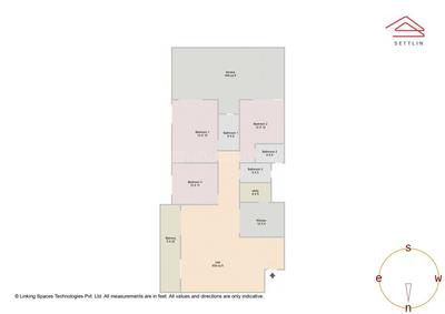 Image of 2005 Sq.ft 3 BHK Apartment / Flat for sale in Kumar Princetown by Kumar Properties, Jalahalli West, Bengaluru for Rs. 22200000