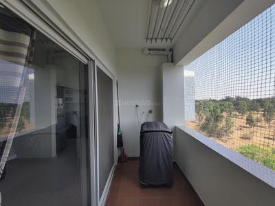 Balcony Image of 1253 Sq.ft 2 BHK Apartment / Flat for rent in Sai Kuteer Apartments, Kothanur Bengaluru for Rs. 42001