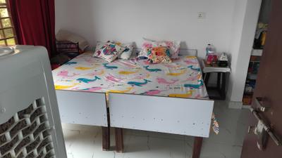 Bedroom Image of 400 Sq.ft 1 RK Independent House for rent in Barkhurdarpur Lucknow for Rs. 7500