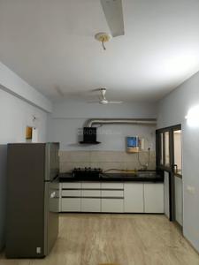 Kitchen Image of 2260 Sq.ft 3 BHK Apartment / Flat for rent in Shree Radha Jaldeep Vertex, Ambli Ahmedabad for Rs. 75000