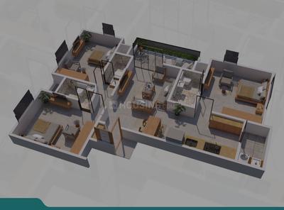 Image of 1589 Sq.ft 3 BHK Apartment / Flat for sale in Kothrud, Pune for Rs. 24000000