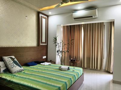 Bedroom Image of 1100 Sq.ft 1 BHK Builder Floor for rent in Sector 56 Gurgaon for Rs. 42000