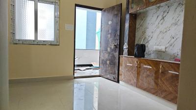 Living Room Image of 680 Sq.ft 1 BHK Apartment / Flat for rent in Kondapur Hyderabad for Rs. 18500