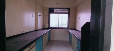 Kitchen Image of 2100 Sq.ft 3 BHK Apartment / Flat for rent in Airoli Navi Mumbai for Rs. 53000