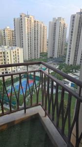 Balcony Image of 1650 Sq.ft 3 BHK Apartment / Flat for rent in Shalimar Oneworld Vista, Gomti Nagar Lucknow for Rs. 55000