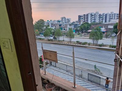 Balcony Image of 1041 Sq.ft 2 BHK Apartment / Flat for rent in Sudhashri Shriram Tower, Gorewada Nagpur for Rs. 17000