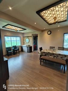 Hall Image of 1860 Sq.ft 4 BHK Apartment / Flat for rent in Tirath Devi Apartment, Rajarhat Kolkata for Rs. 37000