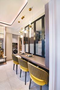 Hall Image of 1650 Sq.ft 3 BHK Apartment / Flat for rent in ACME Ozone, Thane West Thane for Rs. 60000