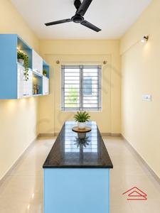 Kitchen Image of 1325 Sq.ft 3 BHK Apartment / Flat for sale in Jayanth Santis by Jayanth Infra, Yelahanka New Town Bengaluru for Rs. 9900000