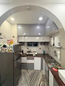 Kitchen Image of 769 Sq.ft 2.5 BHK Apartment / Flat for sale in Baguiati Kolkata for Rs. 2600000