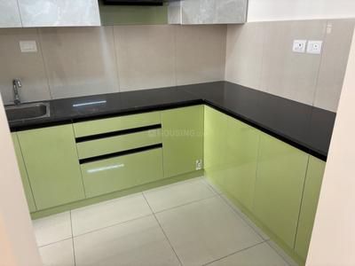 Kitchen Image of 1050 Sq.ft 3 BHK Apartment / Flat for rent in Shriram WYT Field, Bommenahalli Bengaluru for Rs. 32000
