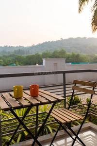 Balcony Image of 1200 Sq.ft 2 BHK Apartment / Flat for sale in Siolim Goa for Rs. 17500000