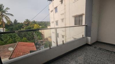 Balcony Image of 850 Sq.ft 1 BHK Apartment / Flat for rent in Koramangala Bengaluru for Rs. 28000
