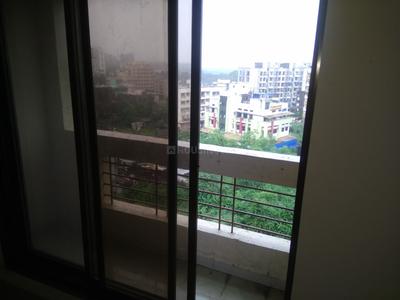 Balcony Image of 880 Sq.ft 2 BHK Apartment / Flat for sale in Mahesh Shree Gandeva Tower, Titwala Thane for Rs. 3600000