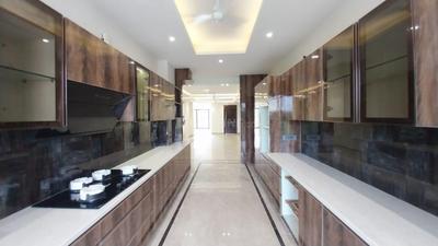 Kitchen Image of 3150 Sq.ft 4 BHK Builder Floor for rent in Sun City, Sector 54 Gurgaon for Rs. 125000