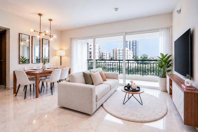 Living Room Image of 1210 Sq.ft 2 BHK Apartment / Flat for sale in Godrej Park Retreat, Chikkakannalli Bengaluru for Rs. 14500000