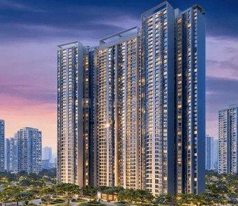 Image of 936 Sq.ft 2 BHK Apartment / Flat for sale in Rustomjee Urbania, Thane West, Thane for Rs. 13700000