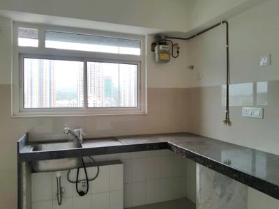 Kitchen Image of 630 Sq.ft 2 BHK Apartment / Flat for sale in The Atmosphere, Mulund West Mumbai for Rs. 19500000