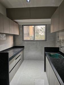 Kitchen Image of 980 Sq.ft 2 BHK Apartment / Flat for sale in Crystal Amin Heritage, Nalasopara West Nala Sopara for Rs. 6000000