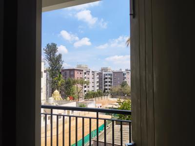 Balcony Image of 700 Sq.ft 1 BHK Builder Floor for rent in Yemalur Bengaluru for Rs. 24000