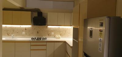 Kitchen Image of 1300 Sq.ft 3 BHK Apartment / Flat for rent in Northern City B Block, Pumpwell Mangalore for Rs. 45000