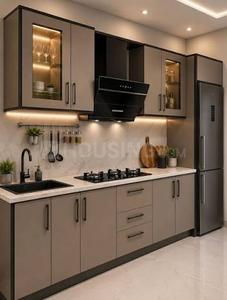 Kitchen Image of 1400 Sq.ft 3 BHK Apartment / Flat for sale in Poonam Vaishno Heights, Malad East Mumbai for Rs. 29000000