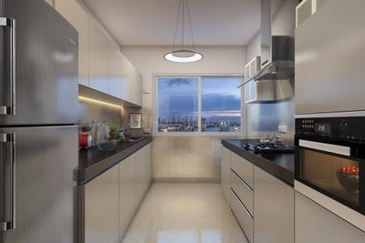 Kitchen Image of 900 Sq.ft 2 BHK Apartment / Flat for sale in Shreem Shree Krishna Wing A And B, Powai Mumbai for Rs. 19900000