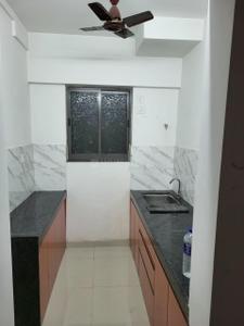 Kitchen Image of 647 Sq.ft 1 BHK Apartment / Flat for rent in UK Iridium, Kandivali East Mumbai for Rs. 30000