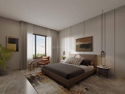 Bedroom Image of 2335 Sq.ft 3 BHK Apartment / Flat for rent in Shivalik Green View, Shantigram Ahmedabad for Rs. 48000