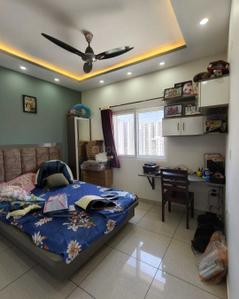 Bedroom Image of 1200 Sq.ft 2 BHK Apartment / Flat for rent in Prestige Song of the South, Begur Bengaluru for Rs. 55000