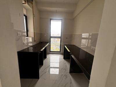Kitchen Image of 550 Sq.ft 1 BHK Apartment / Flat for sale in Raymond Ten X Habitat Raymond Realty Tower K, Thane West Thane for Rs. 9500000