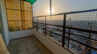 Balcony Image of 1413 Sq.ft 2.5 BHK Apartment / Flat for rent in ABA Olive County, Vasundhara Ghaziabad for Rs. 36500