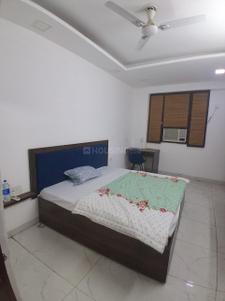Bedroom Image of 700 Sq.ft 1 BHK Builder Floor for rent in Sector 57 Gurgaon for Rs. 22000