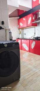 Kitchen Image of 1328 Sq.ft 3 BHK Apartment / Flat for rent in Hiland Park, Santoshpur Kolkata for Rs. 60000