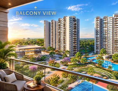 Balcony Image of 2140 Sq.ft 3 BHK Apartment / Flat for sale in Sumadhura Folium Phase 4, Whitefield Bengaluru for Rs. 27000000