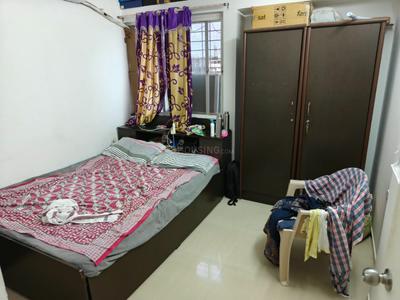 Bedroom Image of 800 Sq.ft 2 BHK Apartment / Flat for rent in Tricon Sunshine Hills, Pisoli Pune for Rs. 16000