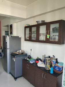 Kitchen Image of 1025 Sq.ft 2 BHK Apartment / Flat for sale in Art Shree Vishnudhara Homes, Gota Ahmedabad for Rs. 5200000