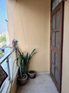 Balcony Image of 985 Sq.ft 2 BHK Builder Floor for rent in Global Tower, Ashok Vihar Phase 3 Extension Gurgaon for Rs. 26000