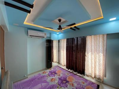 Bedroom Image of 1550 Sq.ft 3 BHK Apartment / Flat for rent in Vivaan Elementos, Zundal Ahmedabad for Rs. 35000